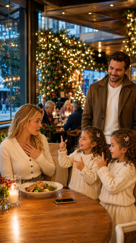 Rejected for Being Deaf on Christmas… Until Two Little Girls Made a Sign That Changed Her Life Forever