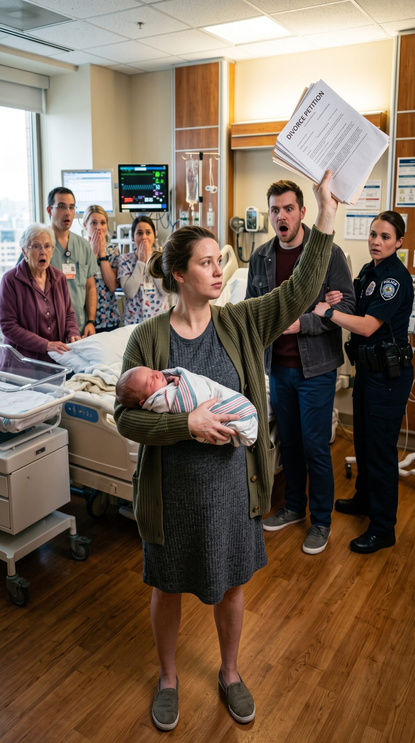 WHEN HER HUSBAND LOCKED HER IN DURING LABOR TO ATTEND HIS MOTHER'S BIRTHDAY, SHE WHISPERED, 'MY BABY ISN'T BREATHING,' AND THE HOUSE REVEALED AN UNFORGIVABLE TRUTH