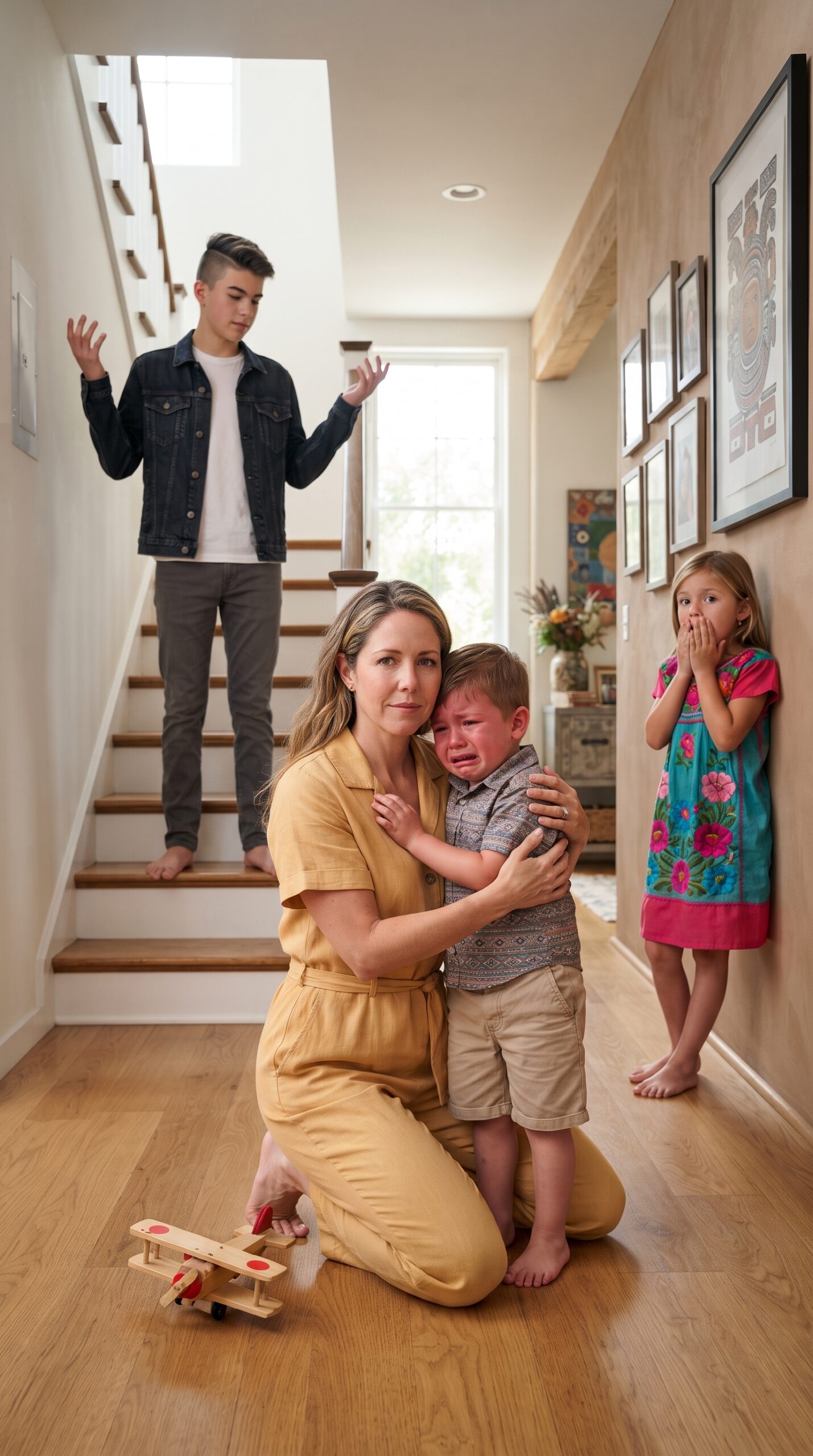 My Stepson Broke My 8-Year-Old Son's Plane and Said I Wasn't His Mother... That Night I Took Everything I Paid For and Discovered Who Taught Him to Humiliate Me