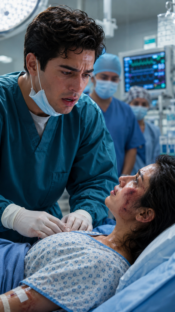 The Millionaire Abandoned Her for a Lie... Five Years Later, She Arrived Bleeding in the OR with Two Babies and an Impossible Secret