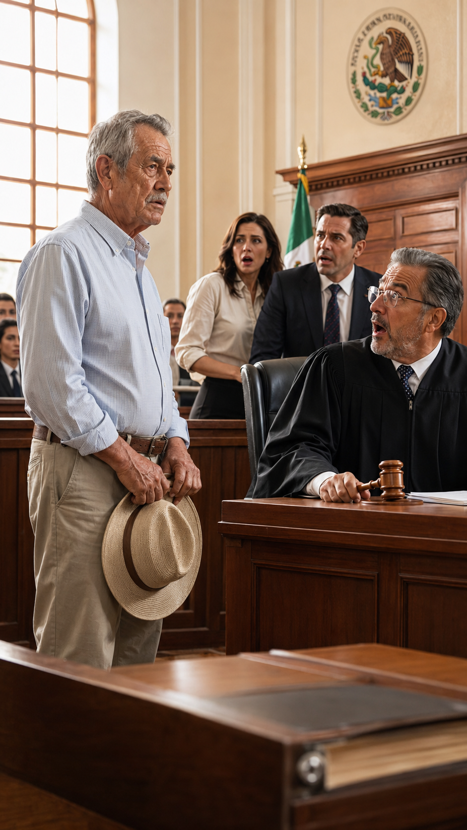My Daughter Called Me Crazy to Steal My Ranch… But the Judge Heard My Name and Stood Up Shaking