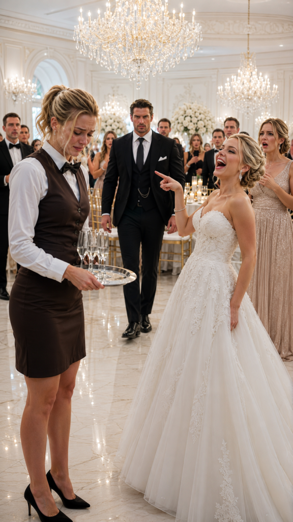 The Bride Humiliated the Waitress in Front of Everyone, Not Knowing She Was the Reason Her Empire Still Stood