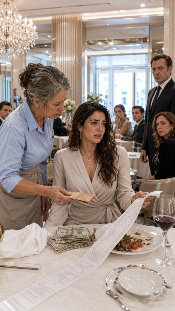 She Left Her Alone with an Impossible Bill in Polanco... But a Cook Gave Her the Key That Uncovered Her Family's Cruelest Betrayal