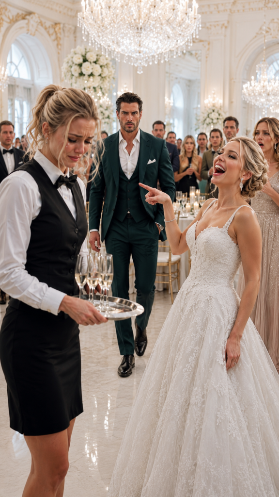 The Bride Humiliated a Waitress in Front of Everyone... Until the Most Feared Man in the Room Asked One Question