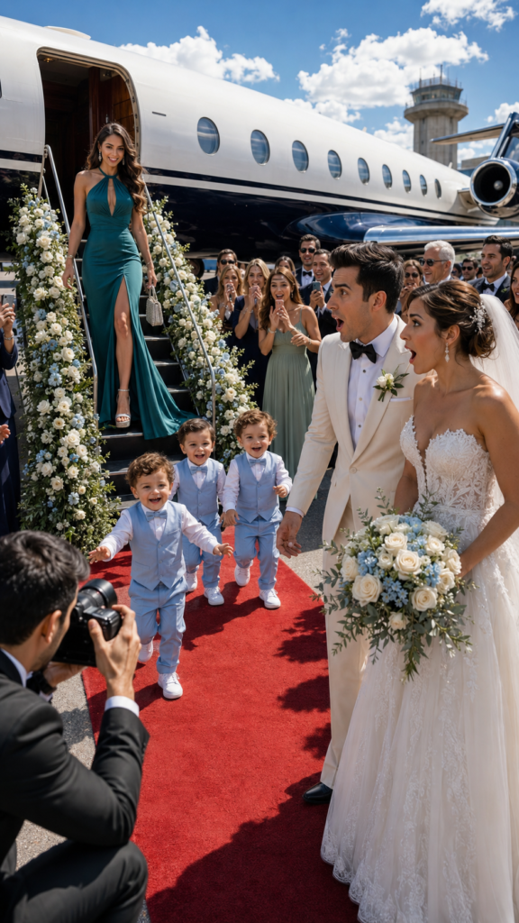 His Ex’s Mother Invited Her to the Wedding to Humiliate Her… But She Showed Up with the Three Children He Never Knew About