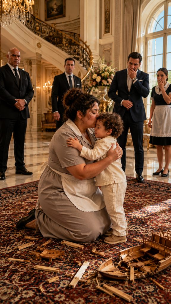 They Mocked the Nanny for Her Body, But When the Son of the Most Feared Man Called Her 'Mom,' the Entire Mansion Crumbled