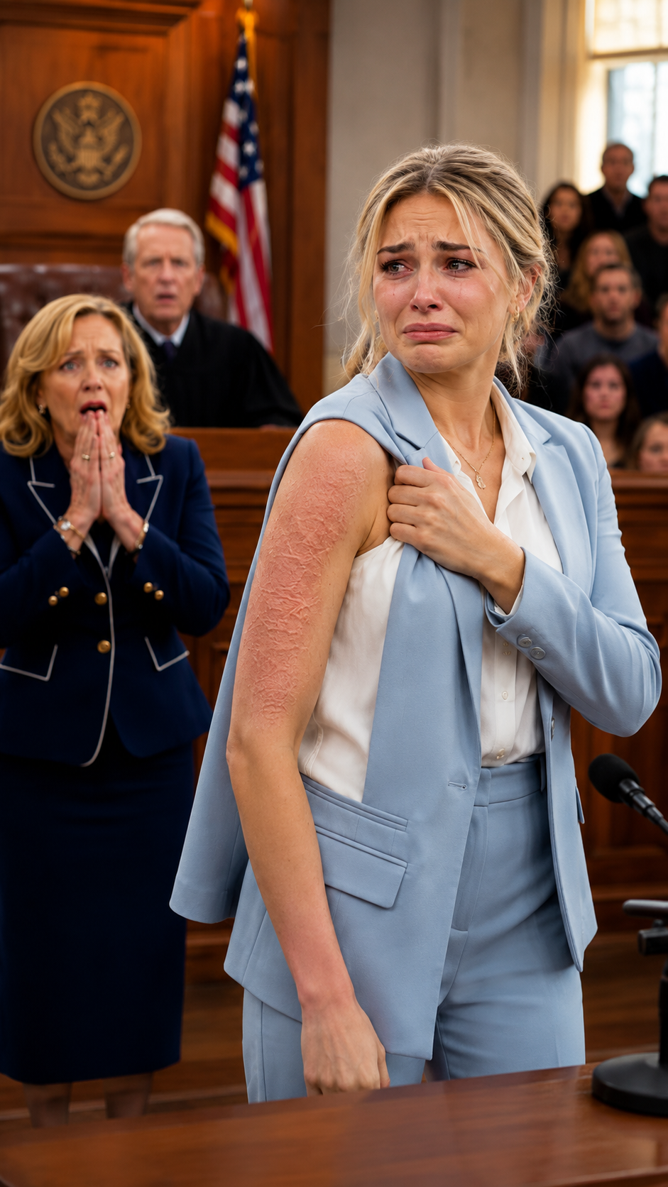 Her Mother Swore She Was a Fraud... Until She Revealed Her Scars Before the Entire Court