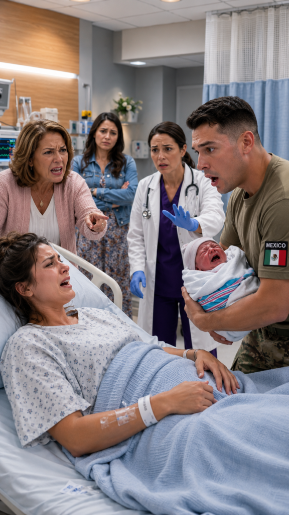 He Returned from the Army to Meet His Baby… and Found His Wife Beaten While His Mother Smiled