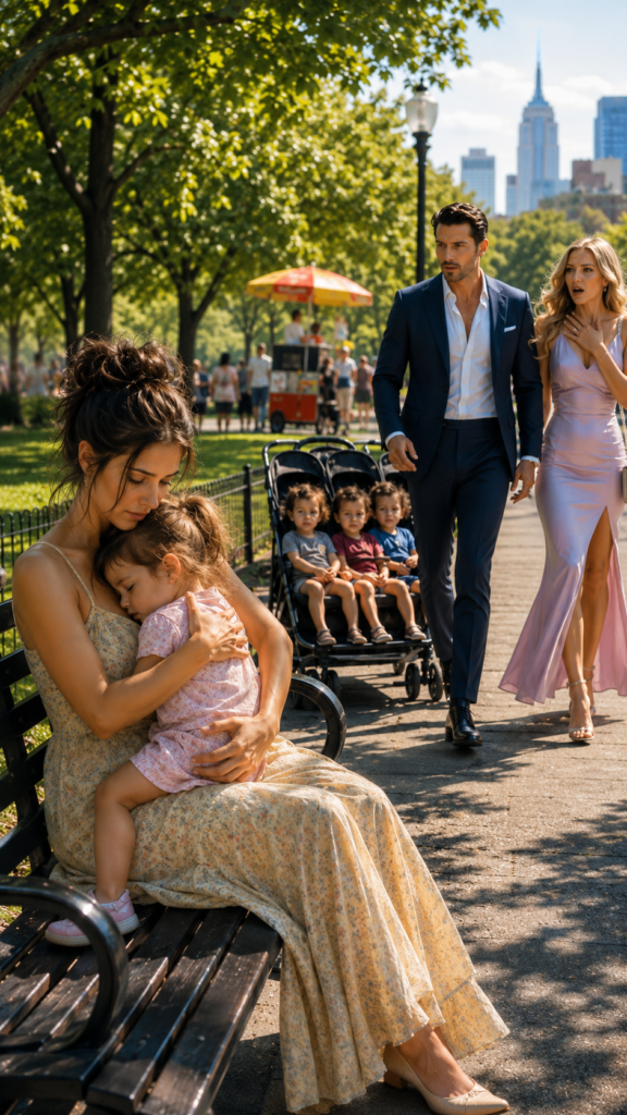 The Millionaire Saw His Ex With 3 Kids in Chapultepec… And the Girl's Eyes Shattered His Life
