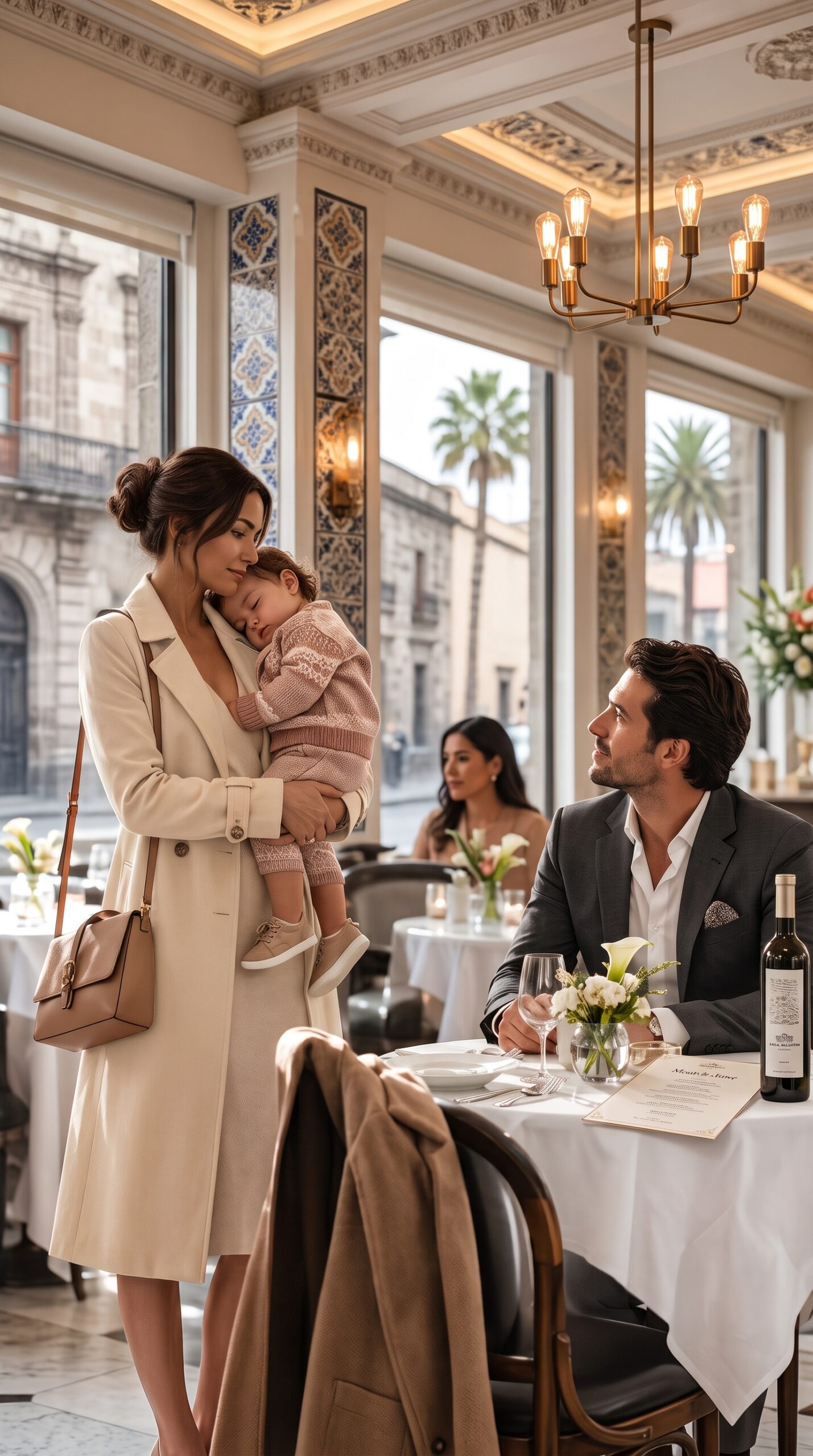 She Arrived at the Date with a Sleeping Child, and the Man Who Always Fled Ended Up Asking to Stay
