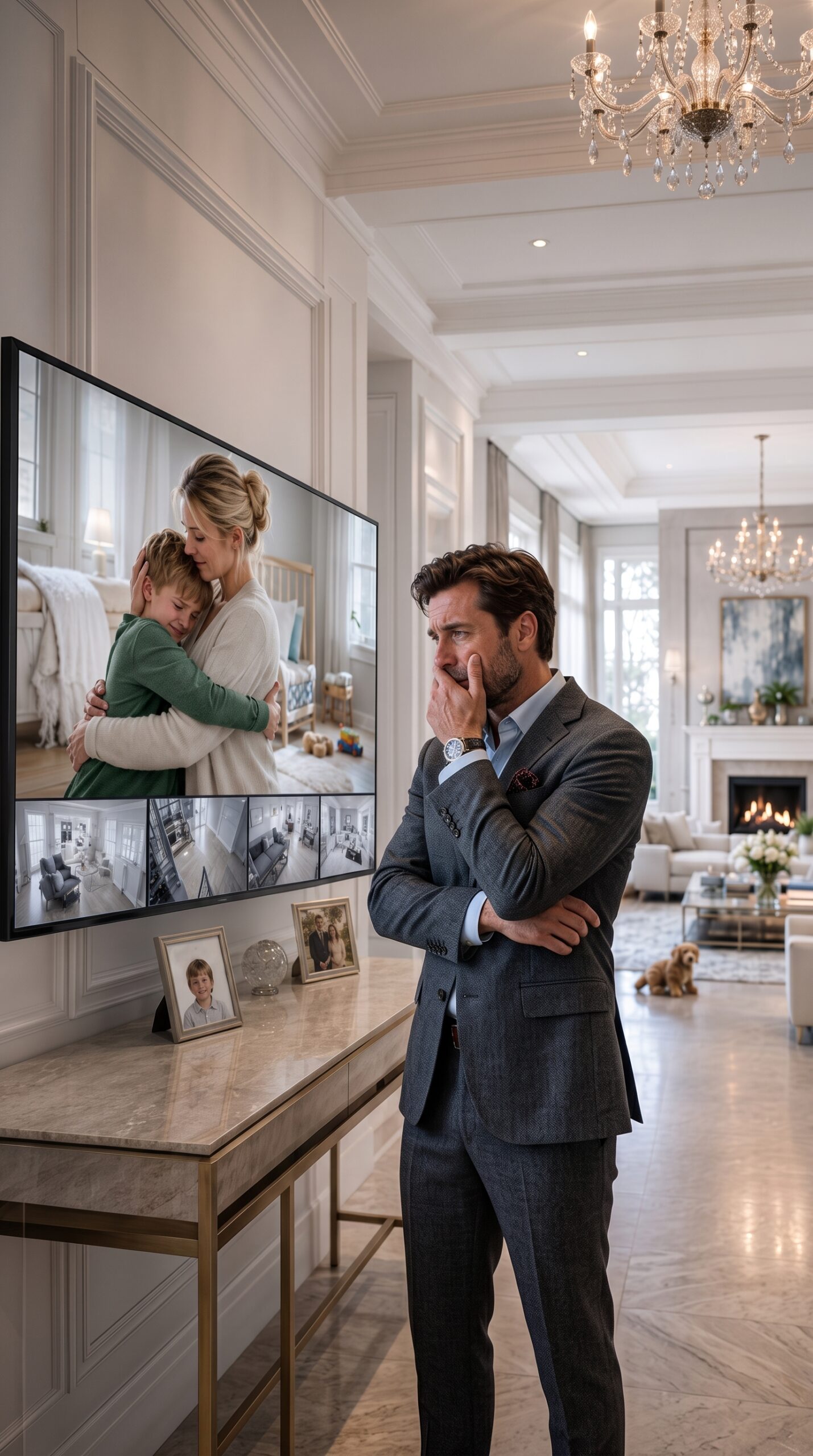The Millionaire Installed Cameras to Monitor the Nanny, But What His Son Said on Screen Shattered His Soul