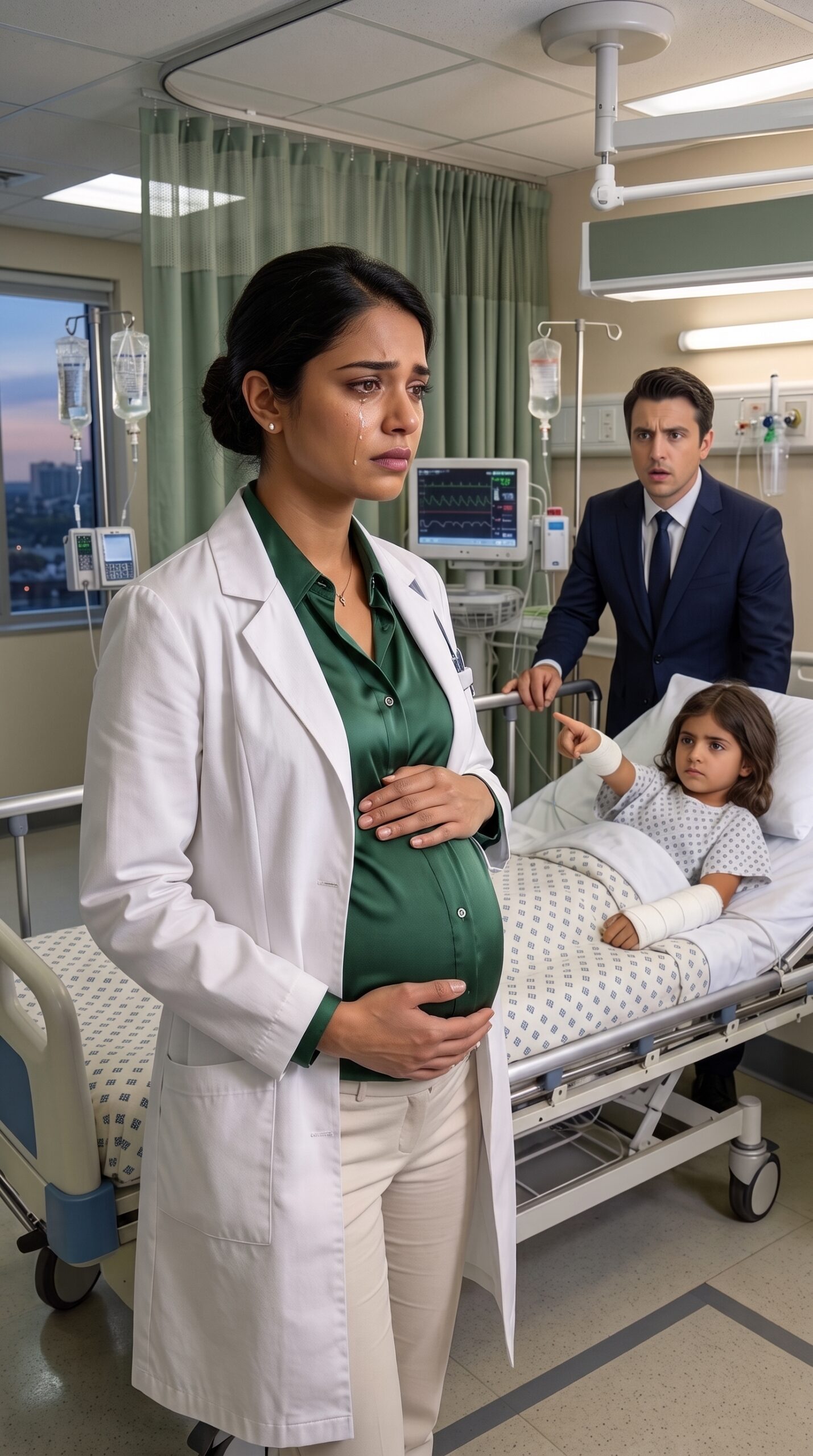 He Took His Injured Daughter to the Hospital... and the Pregnant Doctor Was the Woman His Mother Tried to Erase
