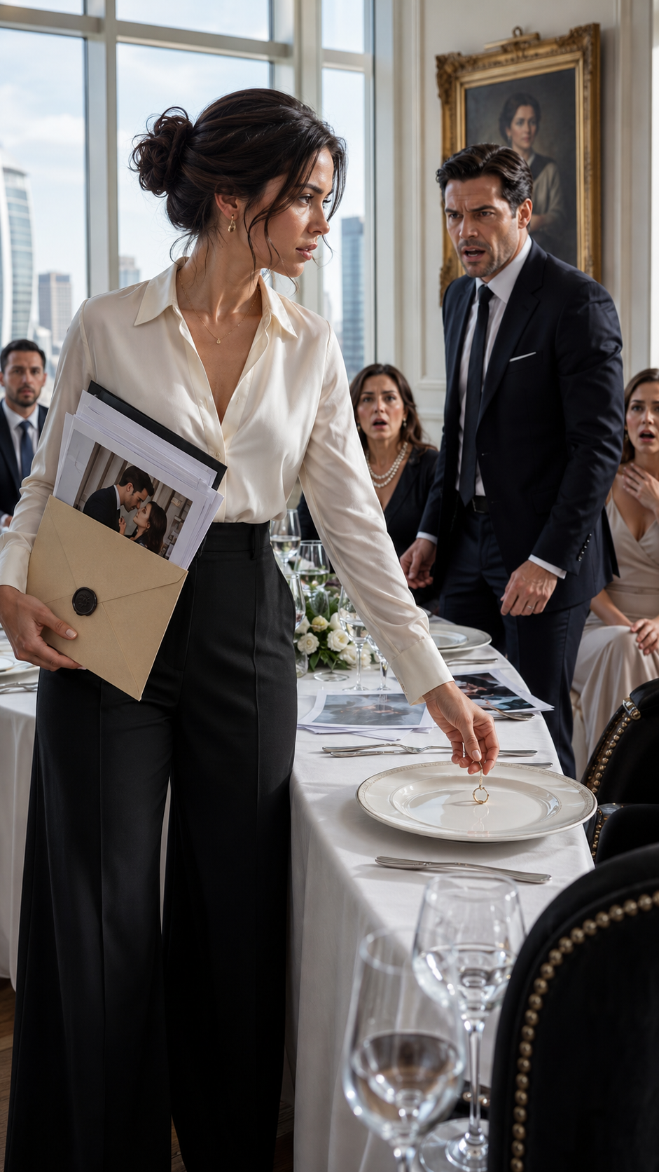 Her Fiancé Humiliated Her at the Family Dinner... Two Days Later, She Found the Truth on Her Chair That Left Him Without a Wedding and Without a Mask