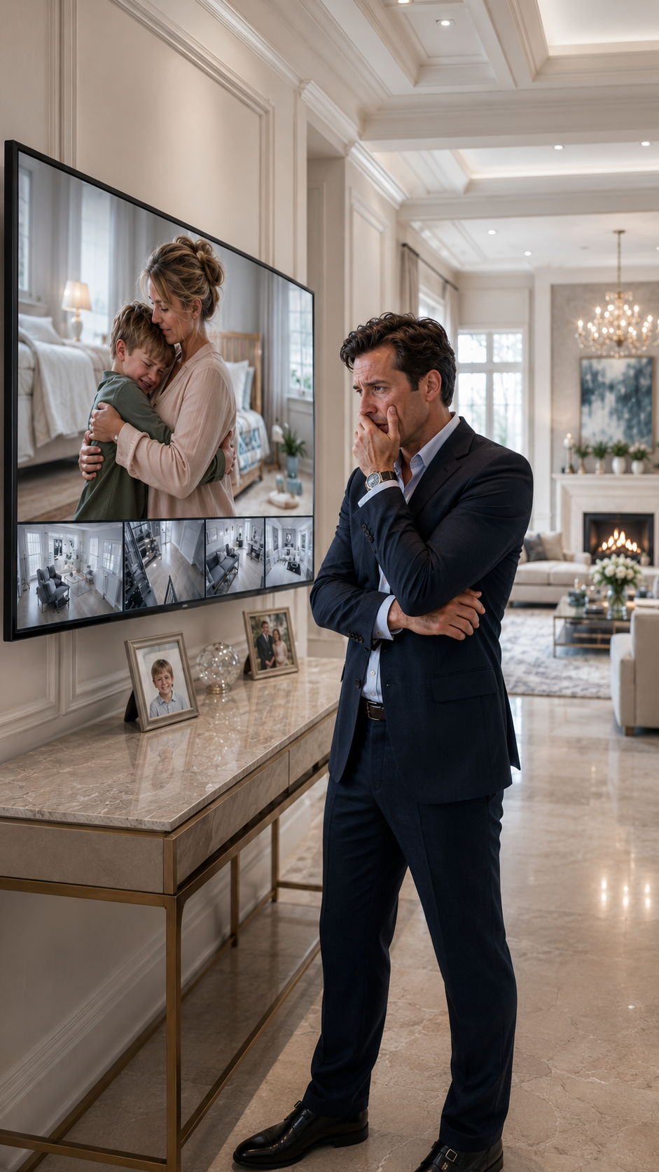 The Millionaire Installed Cameras to Discover the Nanny... But What His Son Did in Front of the Screen Shattered His Soul