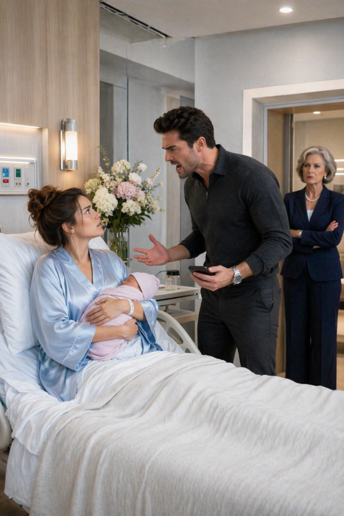 She Left Him Alone with Their 6-Day-Old Baby… Not Knowing She Already Had Evidence of His Worst Betrayal