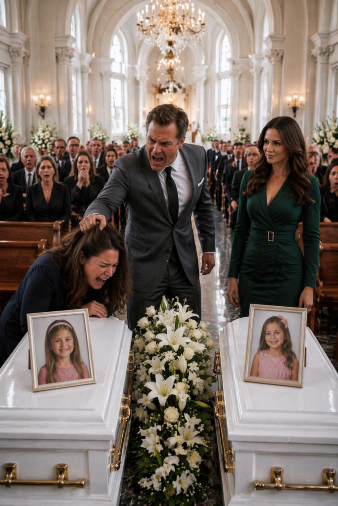 AT HER TWINS' FUNERAL, HER HUSBAND ARRIVED WITH HIS MISTRESS... BUT SHE ALREADY KNEW WHO HAD ORDERED THEIR DEATHS