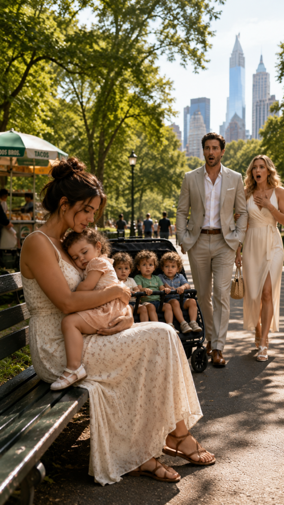 The Businessman Walked with His Fiancée in Chapultepec… Until He Saw His Ex with Three Children Who Had His Eyes
