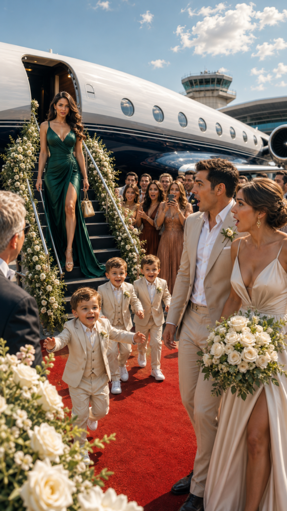 She Was Invited to the Wedding to Be Humiliated... But She Arrived with 3 Kids and a Question That Left the Groom Breathless
