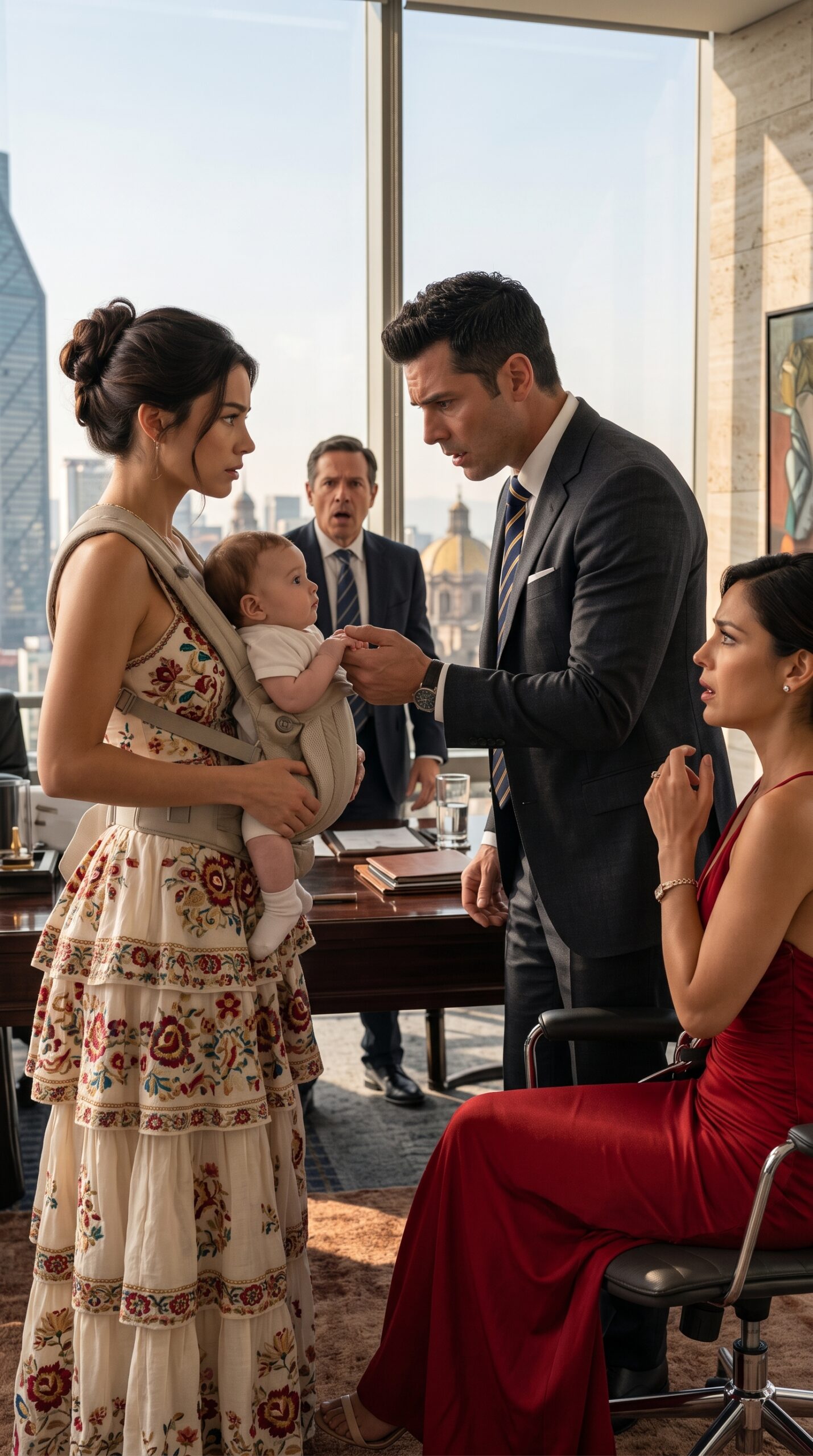 The Day She Took Her Baby to Divorce: Mexico's Richest Man Uncovers the Truth About His Family's Destruction