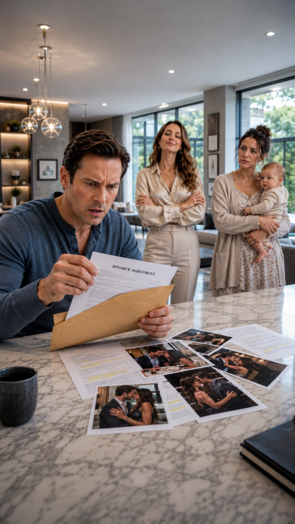 He Spent a Fortune on His Mistress, and When He Came Back, He Found the Crib Empty... but the Yellow Envelope Held Something Far Worse