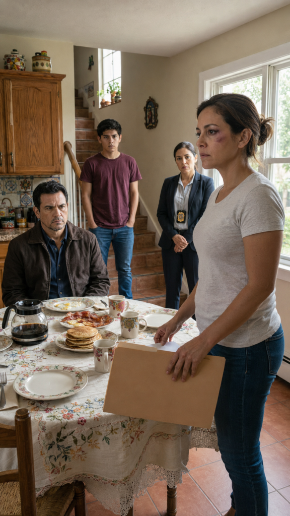 She Made Pancakes for Her Son After He Hit Her… But That Morning Was Not Forgiveness, It Was Goodbye