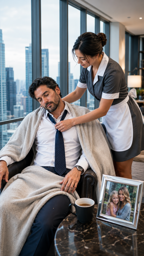 The Tycoon Feigned Sleep to Trap the New Girl… But She Opened the Door Her Family Had Hidden for 3 Years