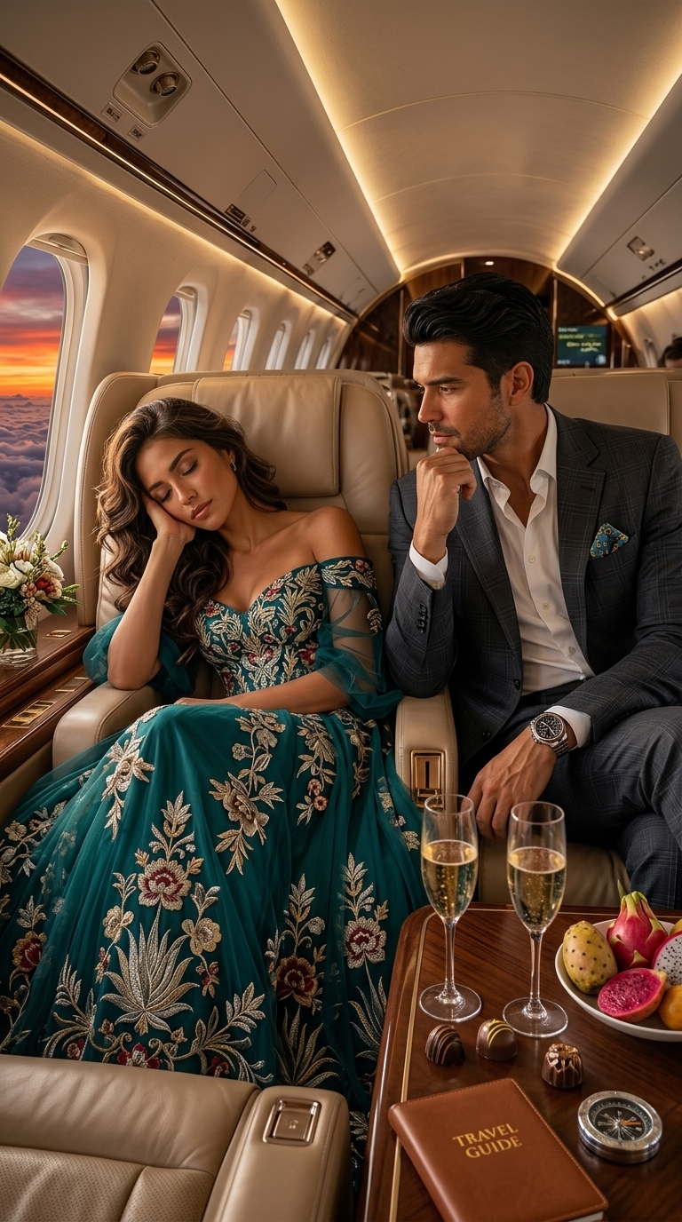 She Fell Asleep on the Millionaire's Jet… and Woke Up with the Briefcase That Could Sink Him