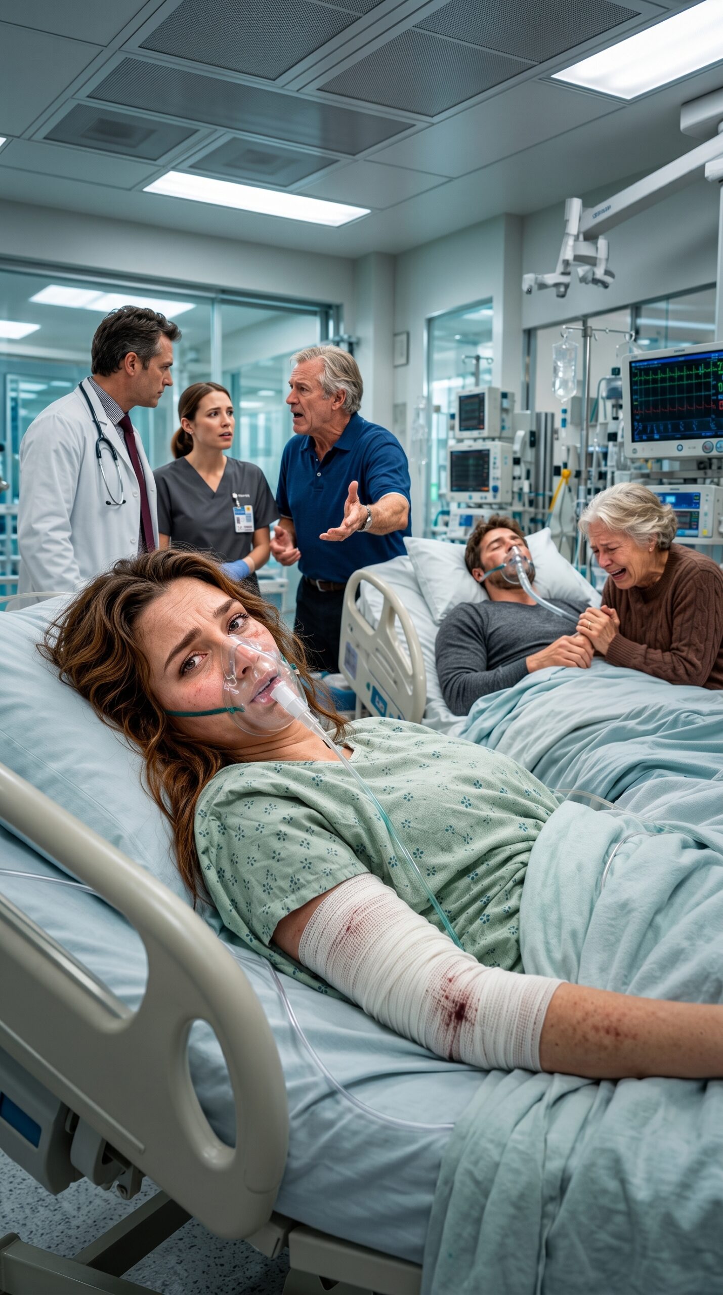 They Let Her Die to Save Their Favorite Son, But a Woman Burst into the Hospital and Shouted: 'She Is Not Your Daughter'