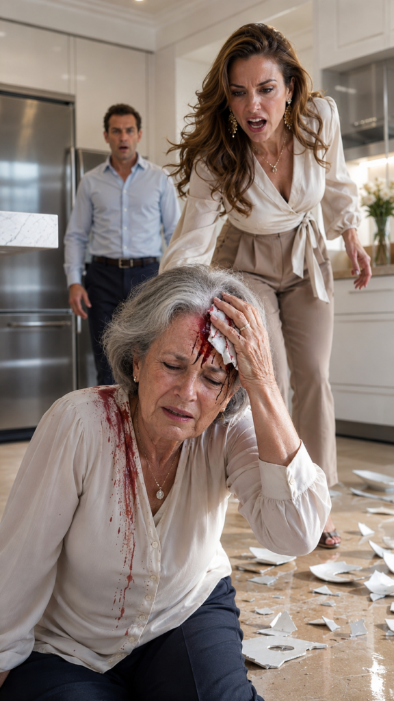 My Daughter-in-Law Shattered a Plate on My Head for Refusing to Sign... Not Knowing Three Calls Were About to Ruin Her Life