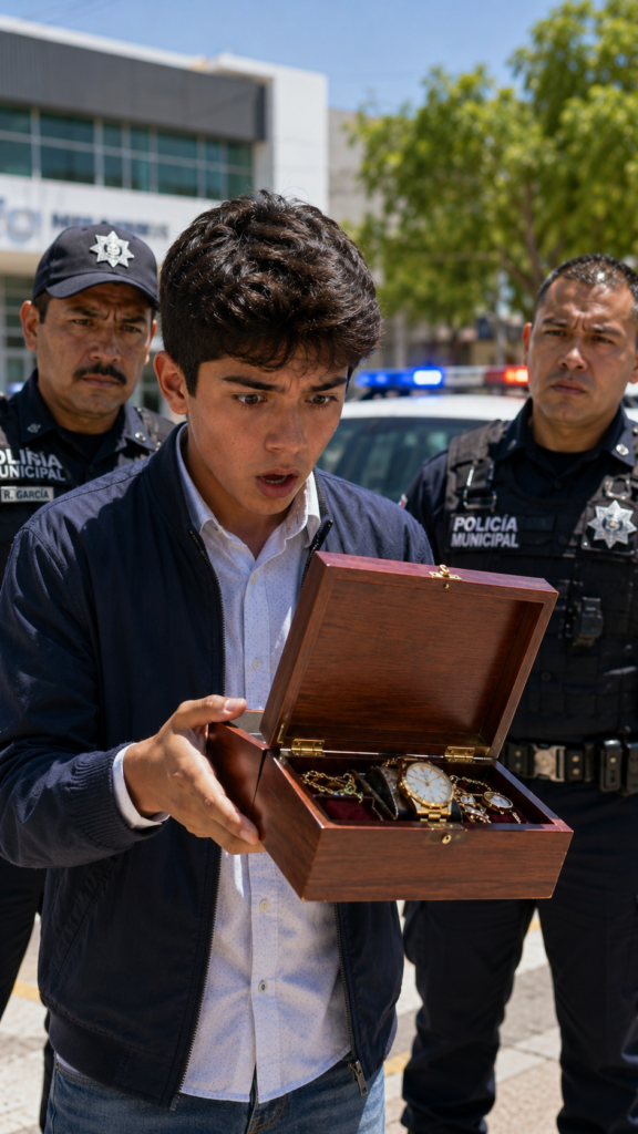 He Gave His Sneakers to the Janitor… And the Next Day, the Police Arrived with a Box That Made Everyone Cry