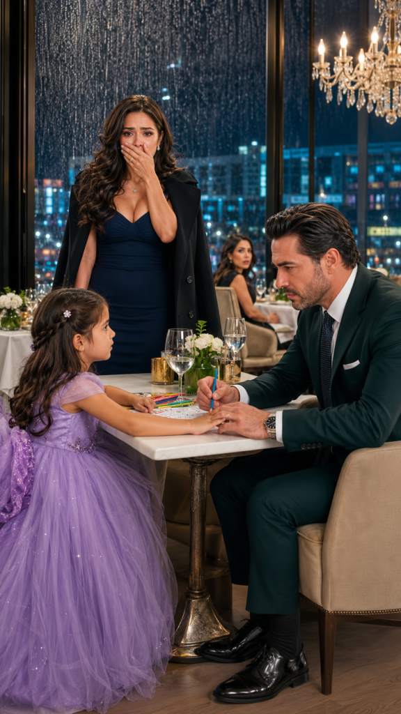 I Took Her to a Fancy Restaurant to Escape the Rain… and My Daughter Sat Down with the Man I Thought Had Abandoned Us