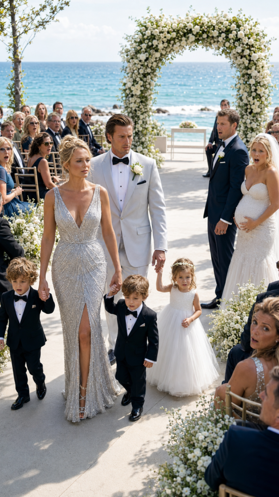 She Was Invited to the Wedding to be Humiliated for Being 'Sterile,' but She Arrived with 3 Children and a Truth That Destroyed Everything