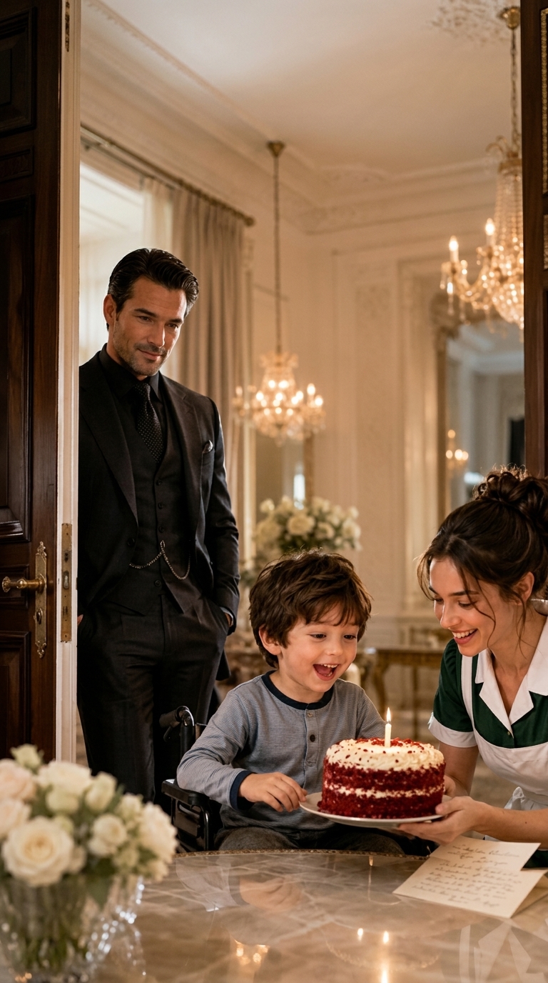 The Millionaire Thought His Son Would Die in 14 Days, Until an Employee Brought Him His Dead Mother's Cake and a Letter That Should Never Have Existed