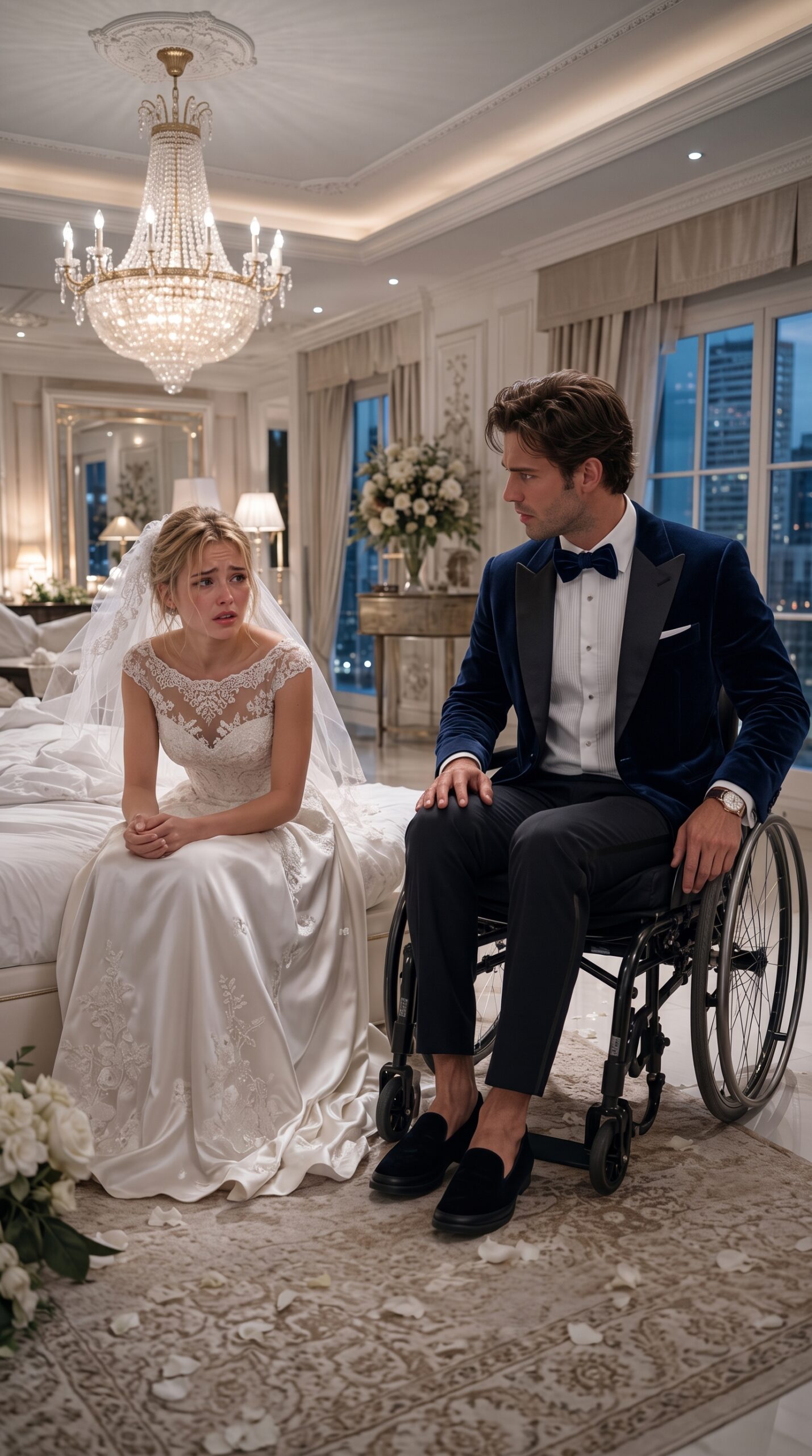 Forced to Marry a Wheelchair-Bound Businessman, But Her Ex Showed Up on the Wedding Night to Reveal the Cruelest Truth