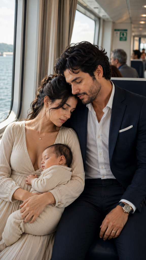 The Baby Cried on the Plane… and the Millionaire Who Defended Her Discovered an Unexpected Secret