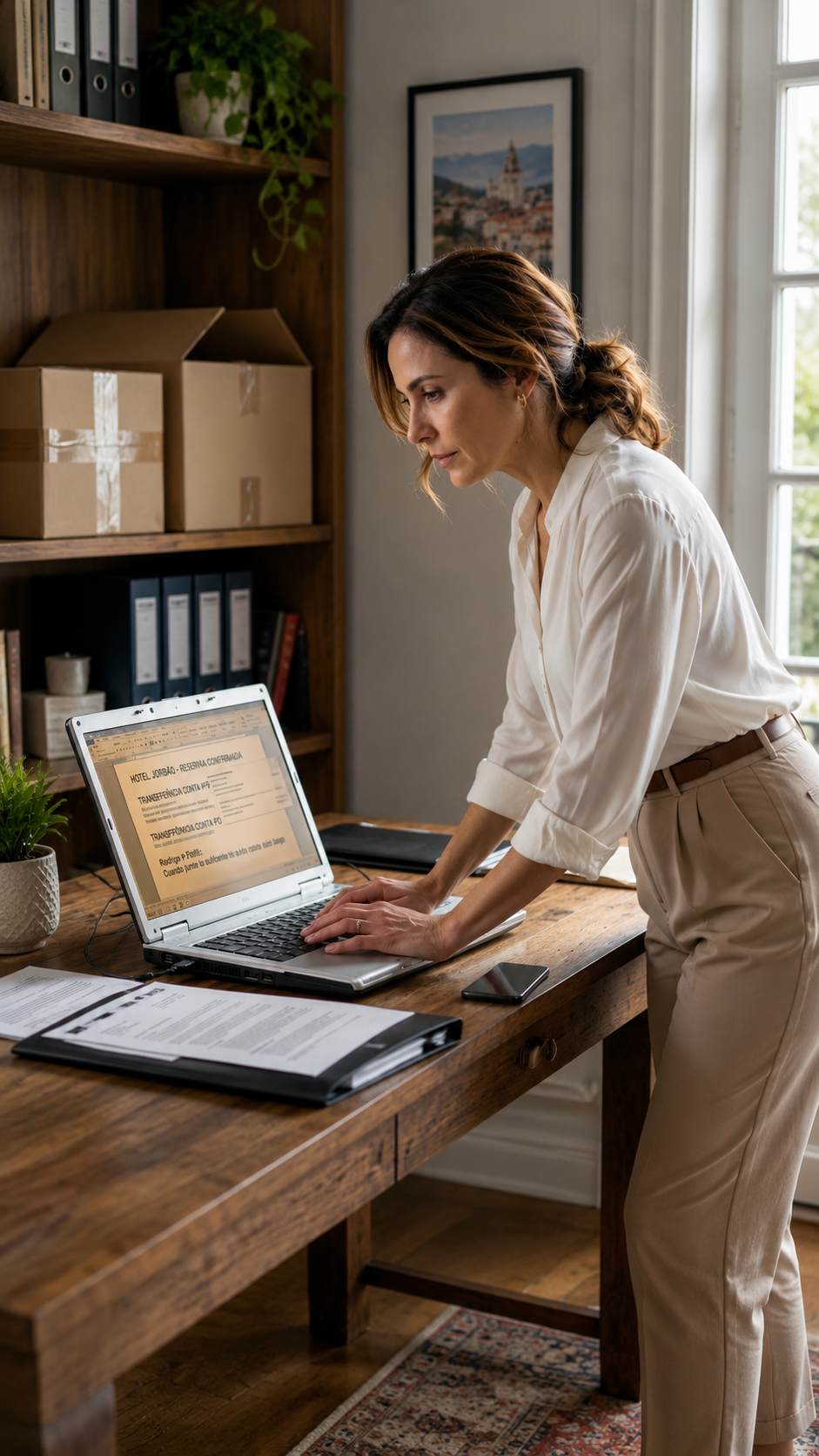 Her Husband Packed to Leave with Another, Telling Her to 'File for Divorce'... But She Opened His Old Laptop and Found the Trap