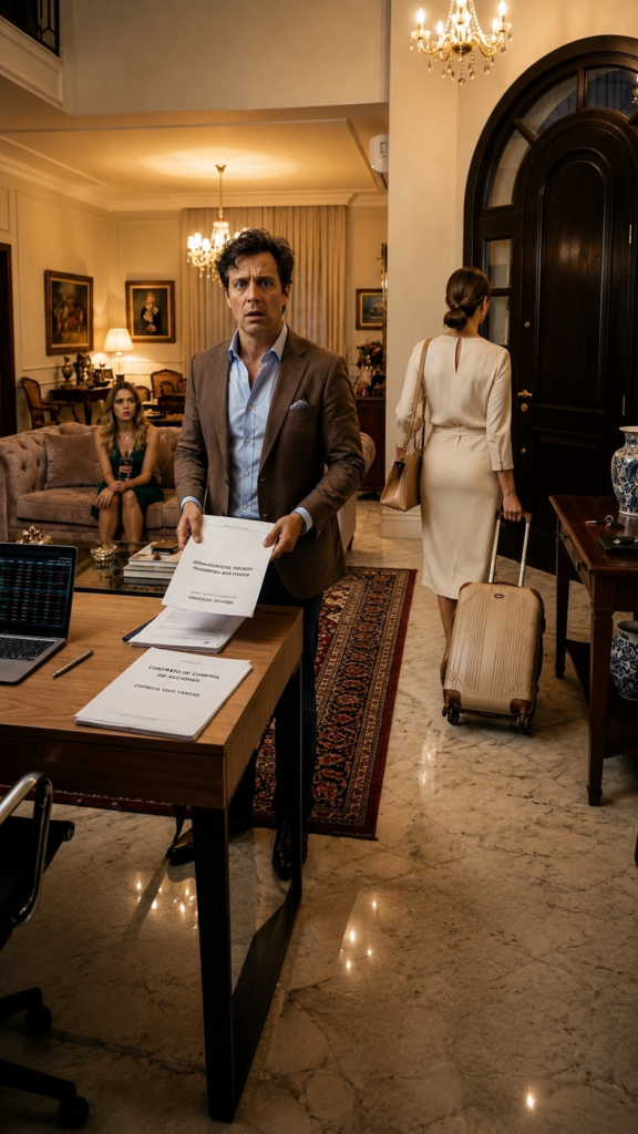 He Found His Lover in His Living Room and Walked Out Without a Scream… But the Millionaire Trembled When He Learned Who Really Held Up His Empire