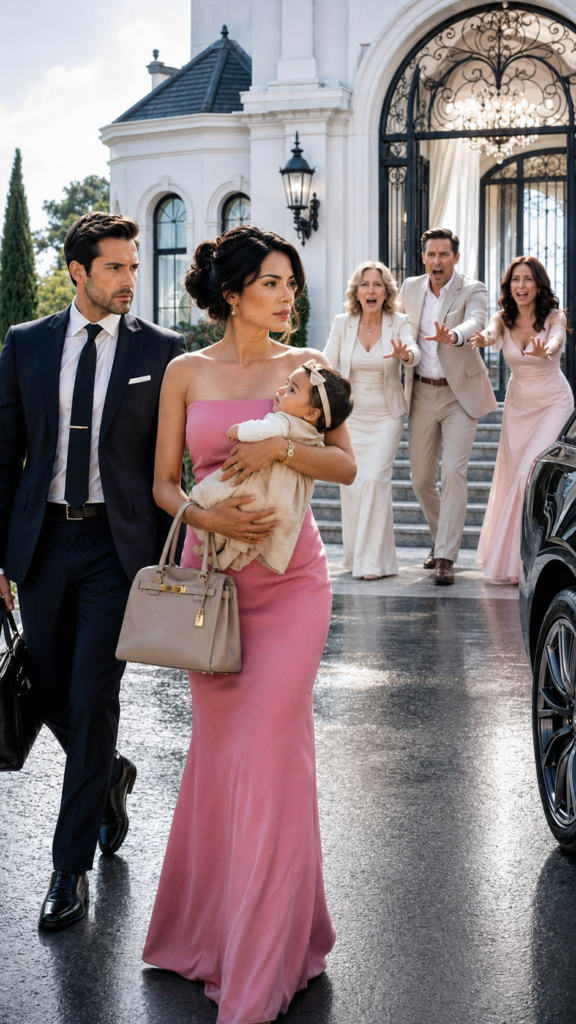 Three Days After Giving Birth, Her Husband Left Her on the Streets with Their Baby... Unaware That the Mansion Was Never His