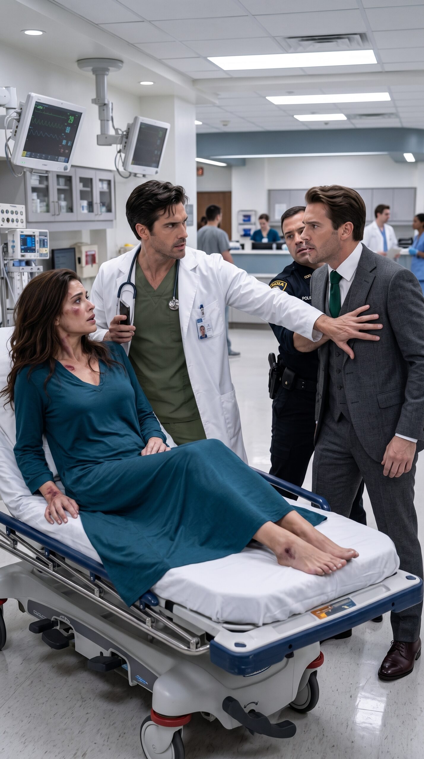 He Ordered Her to Lie in Emergency, But He Didn't Know the Doctor Was Her Brother