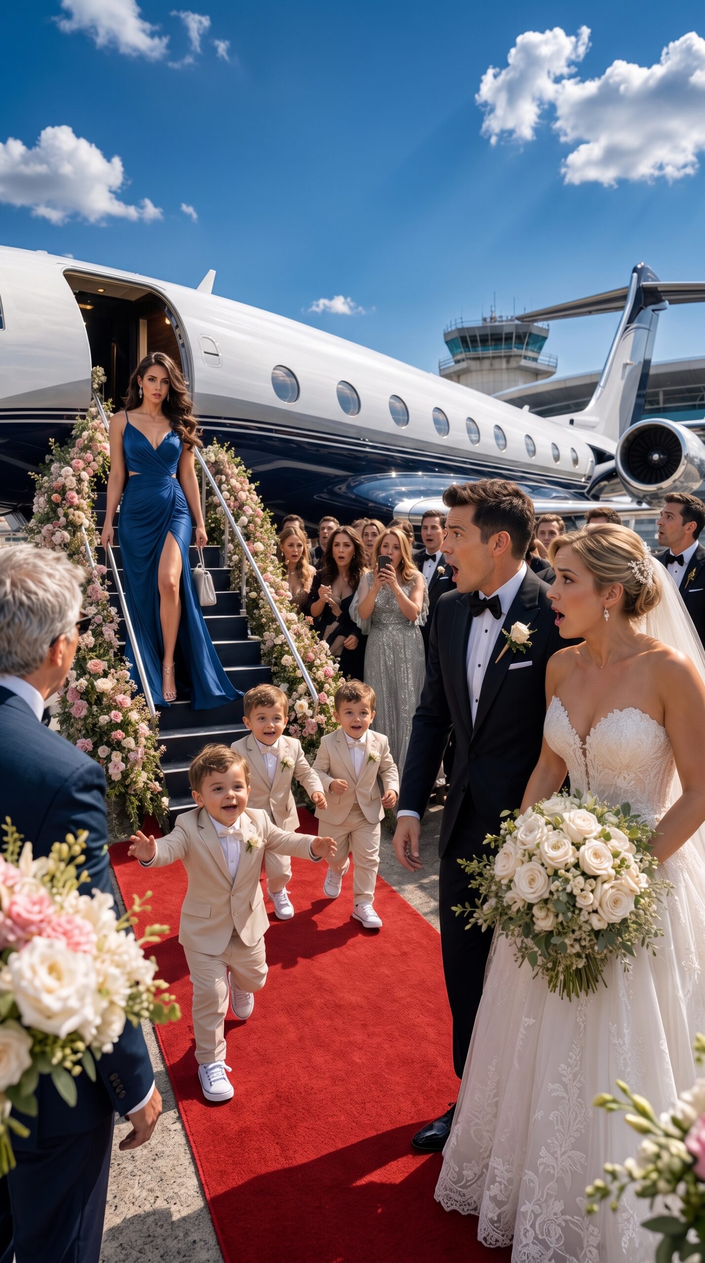 His Ex's Mother Invited Her to the Wedding to Watch Her Crumble... But When She Arrived with Three Kids, Her Daughter Left the Groom Breathless