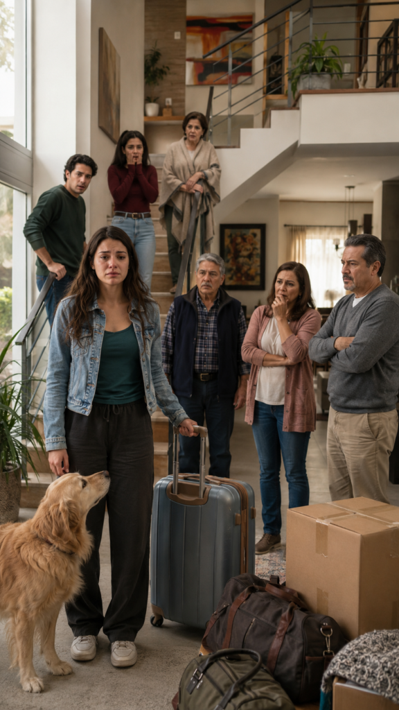 She Drove 7 Hours to Reunite with Her Family… Only to Be Sent to Sleep with the Dog for $600, Unaware That the House Was Already Hers