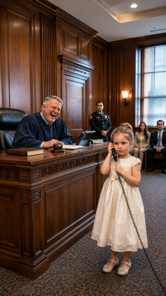Call Whoever You Want,” the Judge Sneered… But the Voice That Answered Was the Daughter He Had Abandoned.
