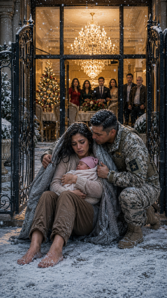 She Was Thrown into the Cold with Her Newborn Baby Due to a Fake DNA Test… but Her Husband Arrived with the Document that Destroyed Their Family