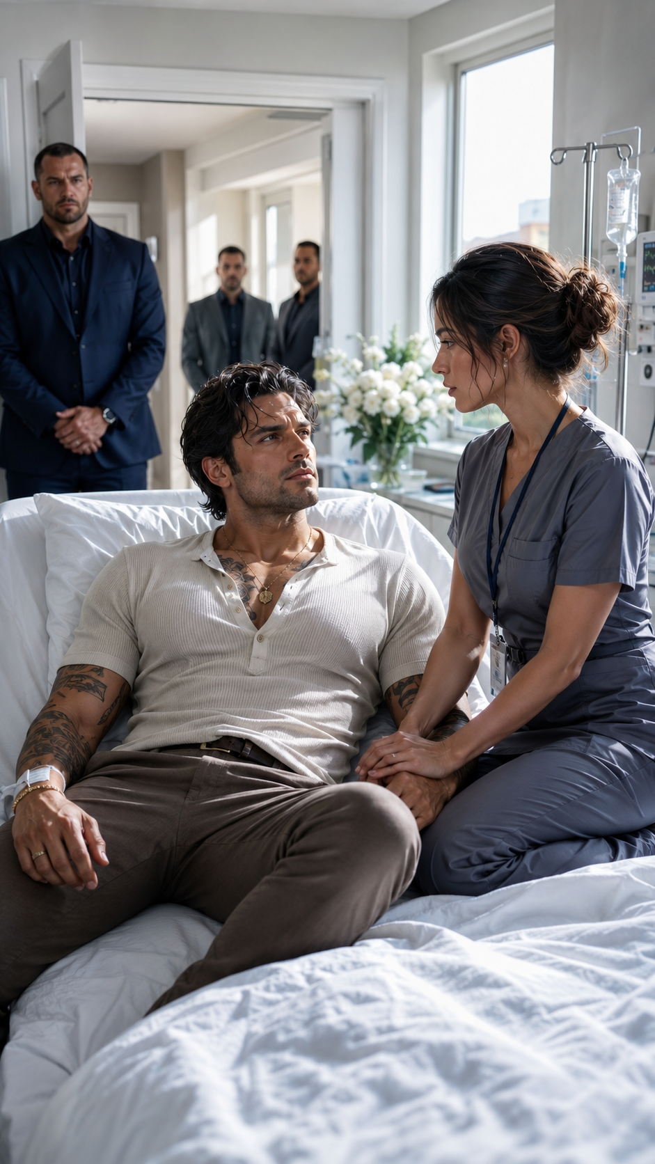 The Most Feared Boss Asked a Poor Nurse to Sleep by His Side... and Discovered She Was the Only One Who Could Save Him from His Own Darkness