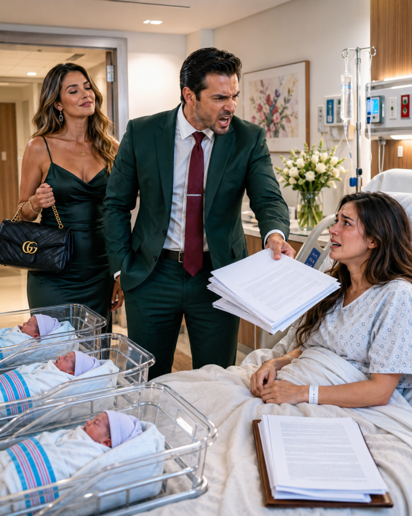 He Left Her with Newborn Triplets and His Mistress Showed Off a Designer Bag... But She Didn't Know Who Mariana's Family Was