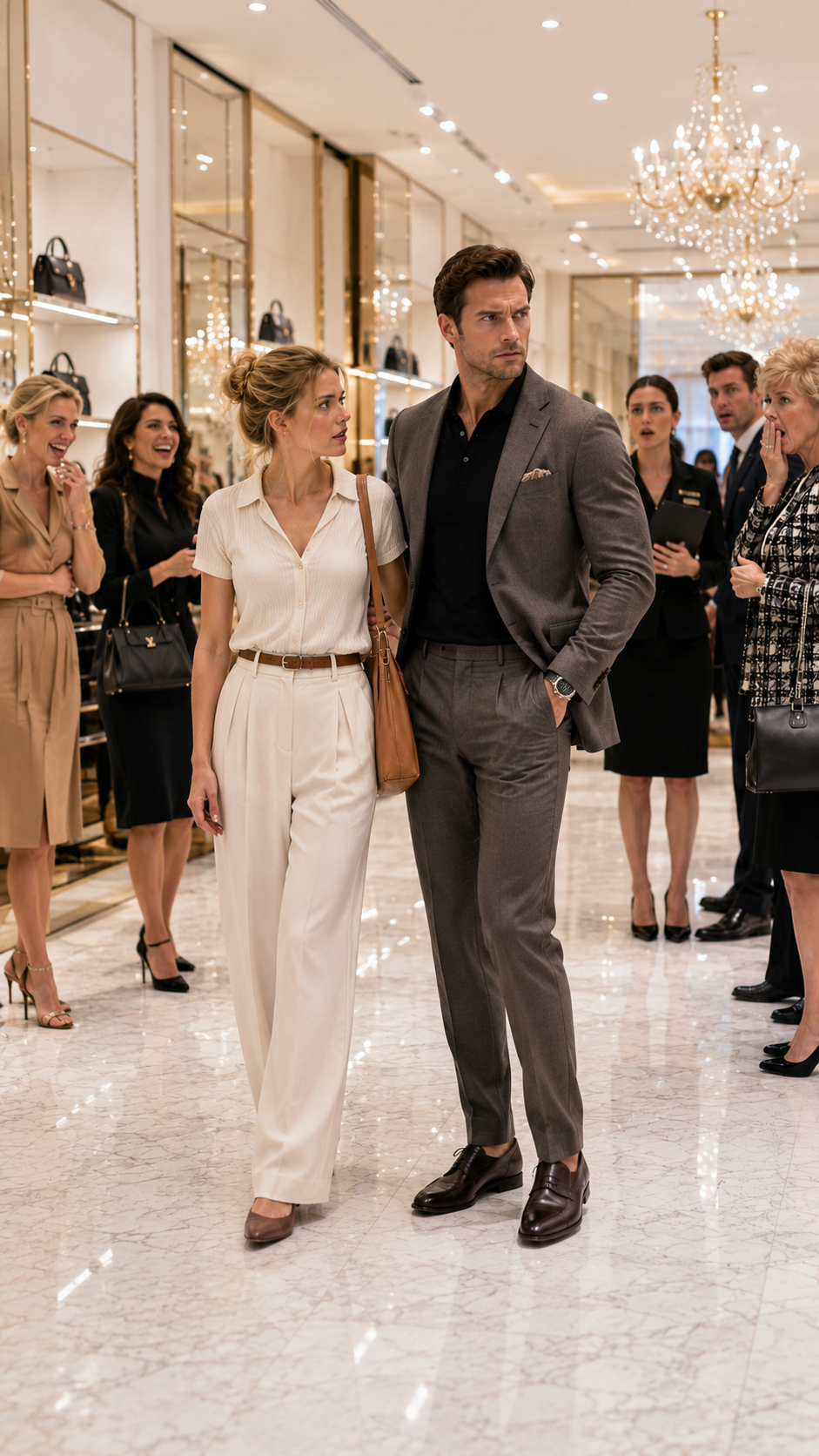 Humiliated for Her Sneakers in a Boutique, No One Imagined She Was the Secret Wife of the Man Who Ruined Her Family