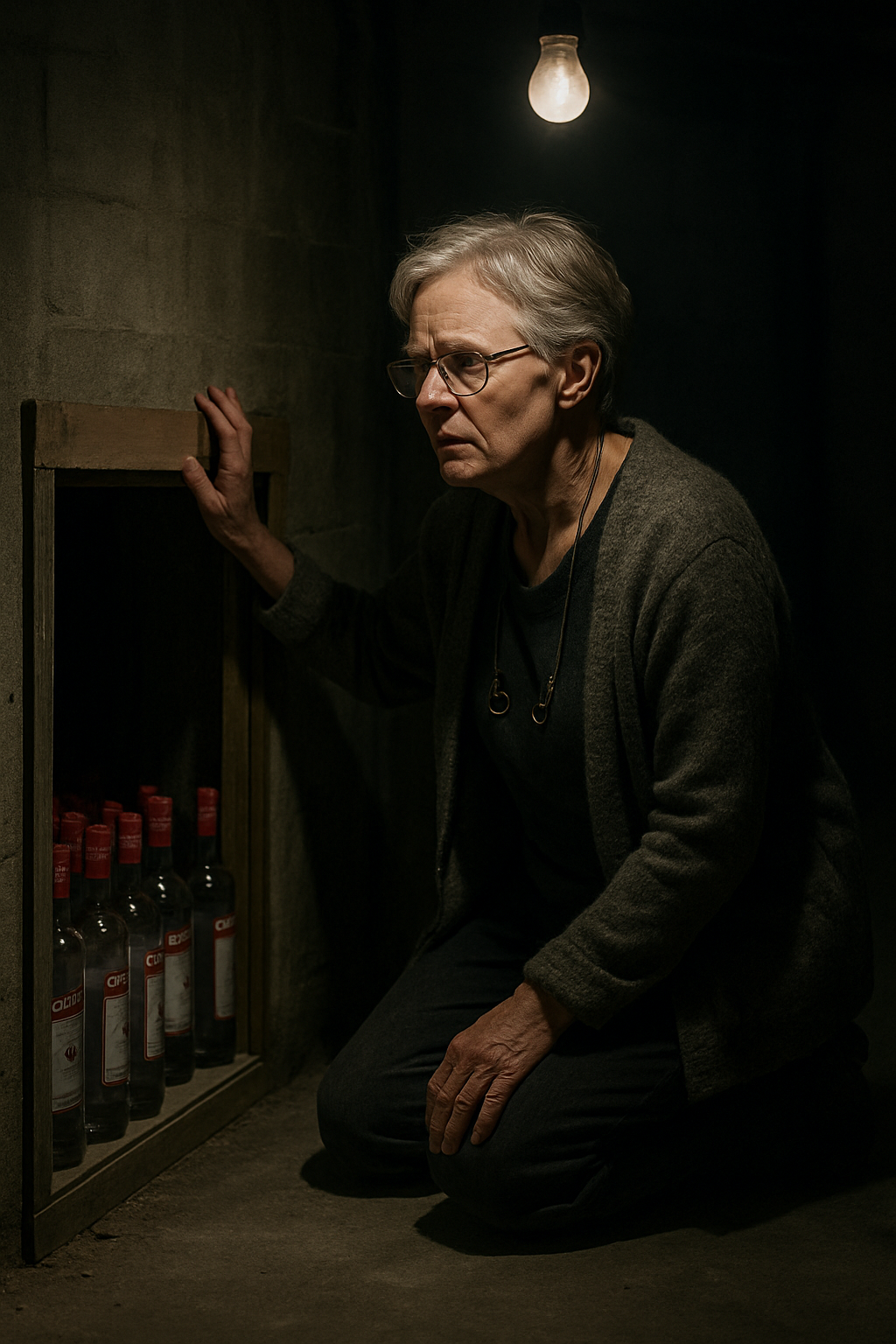 She Pulled Back The Wall Panel To Check A Water Pipe — She Counted To Forty-Seven Before She Stopped Counting