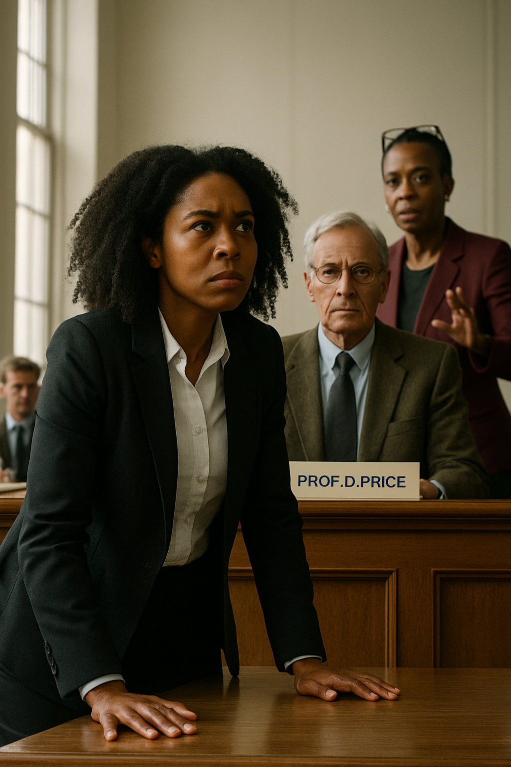 She Spent Three Years Preparing Her Testimony. The Morning She Walked Into the Hearing Room, She Saw Her Father's Name on the Panel.