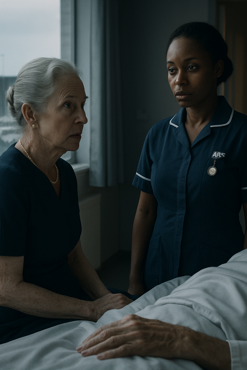 He Asked for a Nurse By Name on His Deathbed. His Wife Looked at Her Face and Understood Thirty Years of Silence.